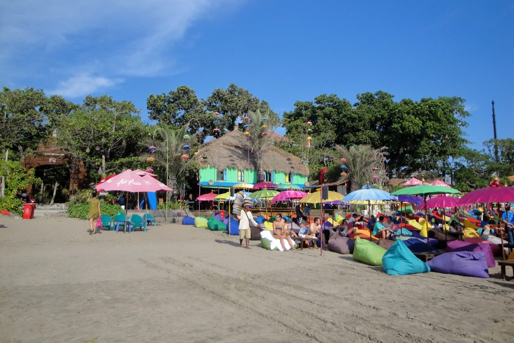 Pemandangan Pantai Kuta, Bali
