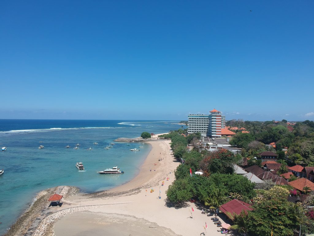 Pemandangan Pantai Sanur, Bali